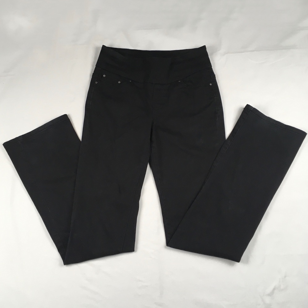 Jag High Rise Boot Leg Black Jeggings Women’s Sz 2